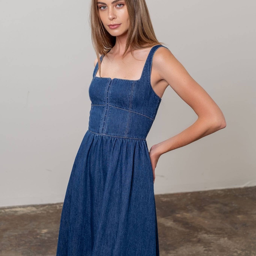 Denim Corset Dress